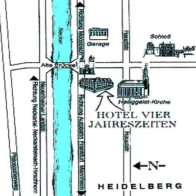 Vier Jahreszeiten Heidelberg Otel